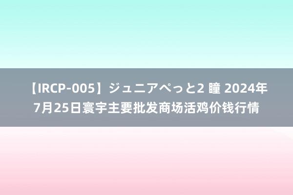 【IRCP-005】ジュニアぺっと2 瞳 2024年7月25日寰宇主要批发商场活鸡价钱行情