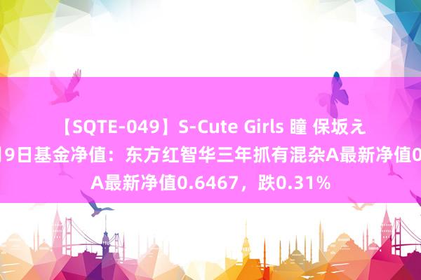 【SQTE-049】S-Cute Girls 瞳 保坂えり 朝倉ことみ 8月9日基金净值：东方红智华三年抓有混杂A最新净值0.6467，跌0.31%