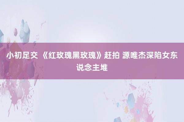 小初足交 《红玫瑰黑玫瑰》赶拍 源唯杰深陷女东说念主堆